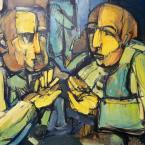 Men At A Gambling Table
