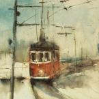 Il tram, di Floriana Quaini.