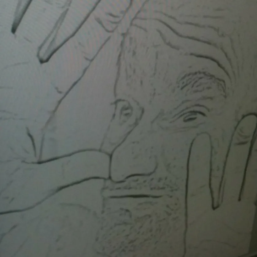 mi sono svegliato ed ero dentro la fotocopiatrice. no easy uscire @ nella mia testa. sono un fantasma.