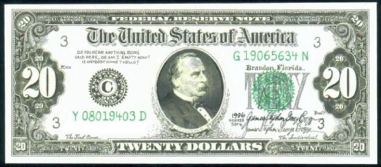 Boggs, Dollar Bill.