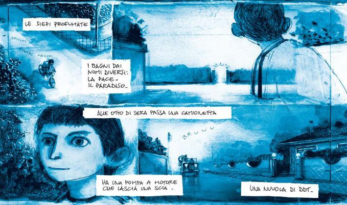 Una scena dal racconto “Via degli Oleandri” (2003).
