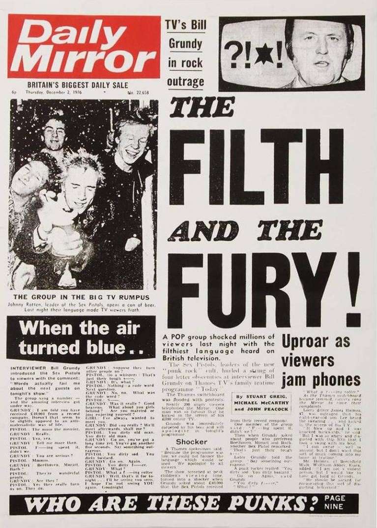 Daily Mirror, giovedì 2 dicembre 1976, n° 22.658.