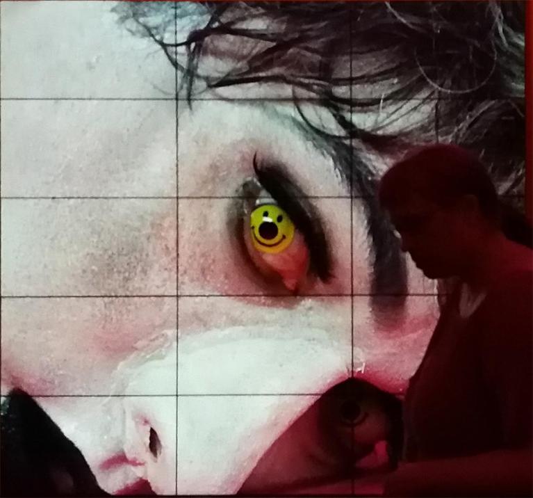 Alex Da Corte, Rubber Pencil Devil, video, 2019. Frame.