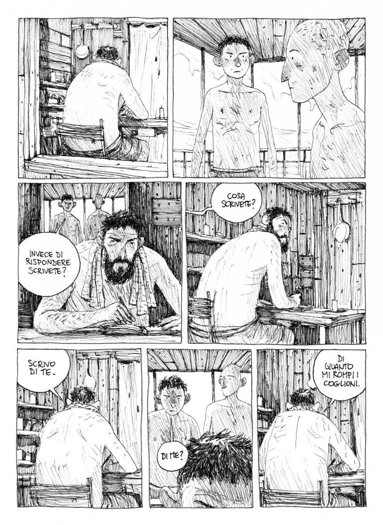 Una tavola da “La terra dei figli” (2016).