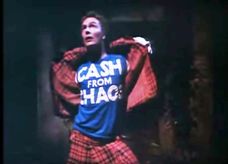 Malcolm McLaren arrestato dalla polizia. Foto RB/Redferns.