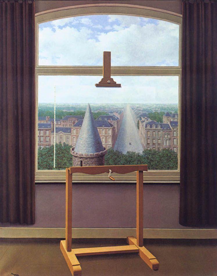 René Magritte, La passeggiate d'Euclide, 1995.