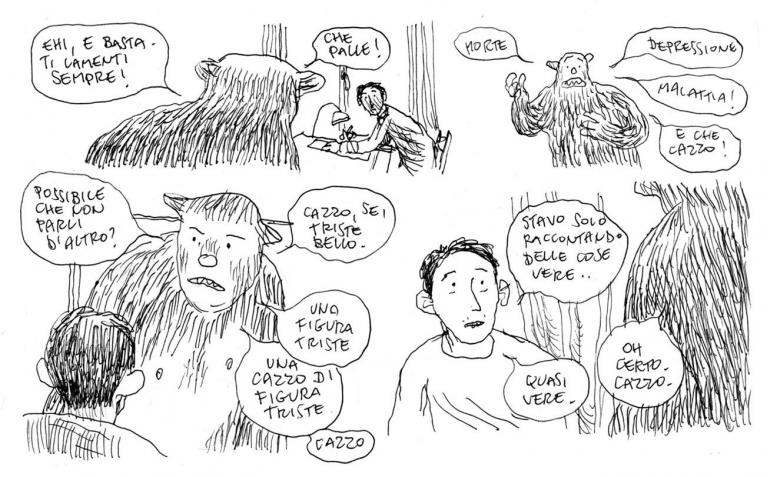 Una scena da “La mia vita disegnata male” (2008).