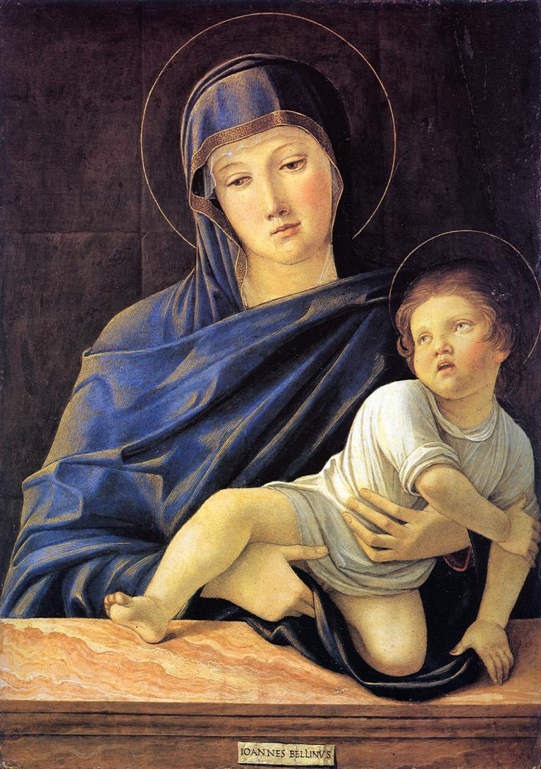 Giovanni Bellini, Madonna Lochis, 1475, Accademia Carrara, Bergamo.