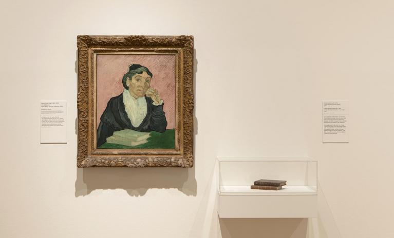 Vincent van Gogh, L’Arlésienne, 1890, olio su tela, collezione MASP (São Paulo Museum of Art). Photo credit: João Musa.