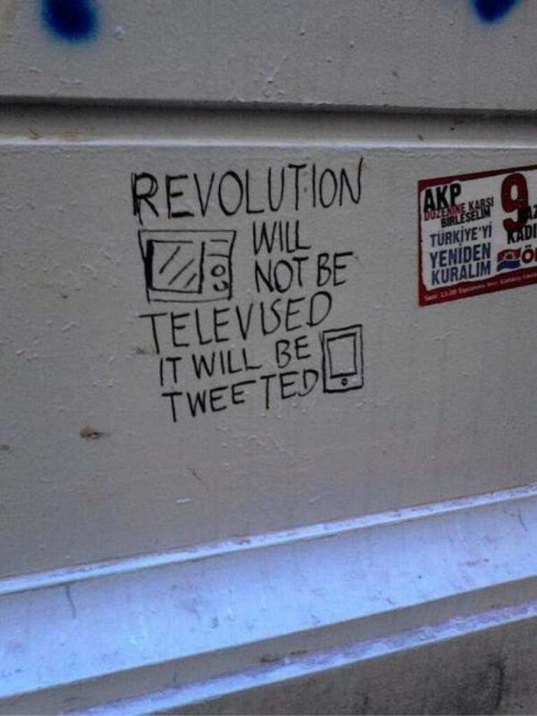 revolution will be tweeted #blockupy #occupyGezi