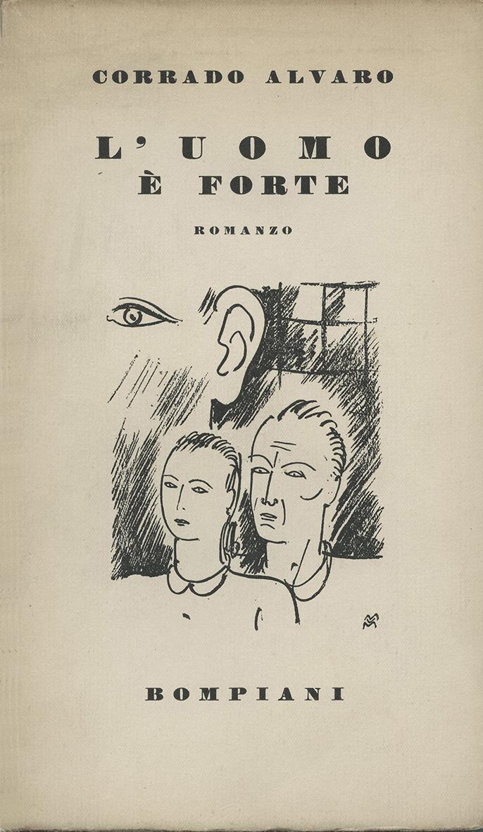 Copertina di Mario Vellani Marchi e sopraccoperta di Caro Bernard, Bompiani 1939.