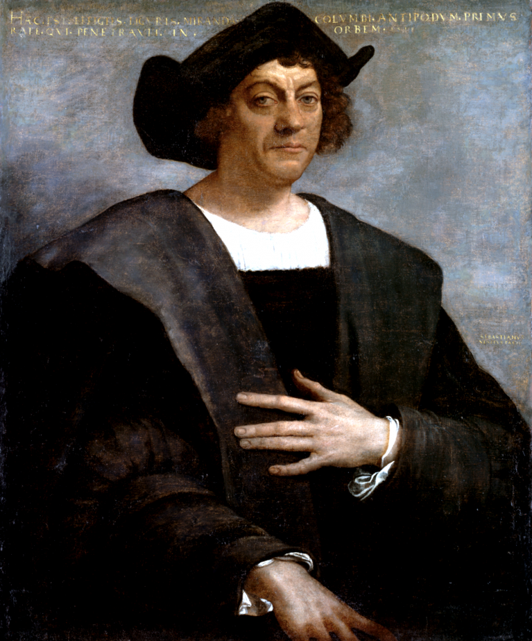Sebastiano del piombo, Ritratto di Cristoforo Colombo, 1519, New York Metropolitan.