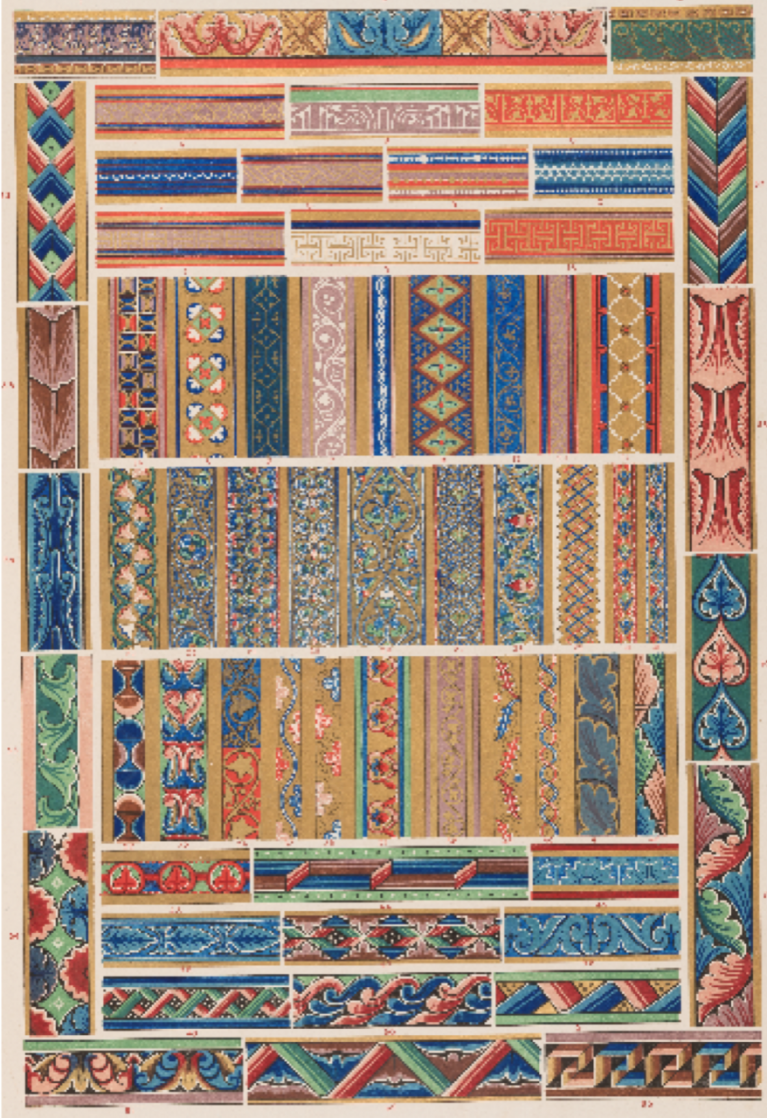 Owen Jones, The Grammar of Ornament, Day and son, London 1856.