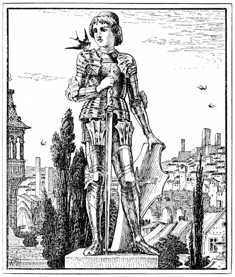 Oscar Wilde, The Happy Prince, illustrazioni di Walter Crane, 1889.