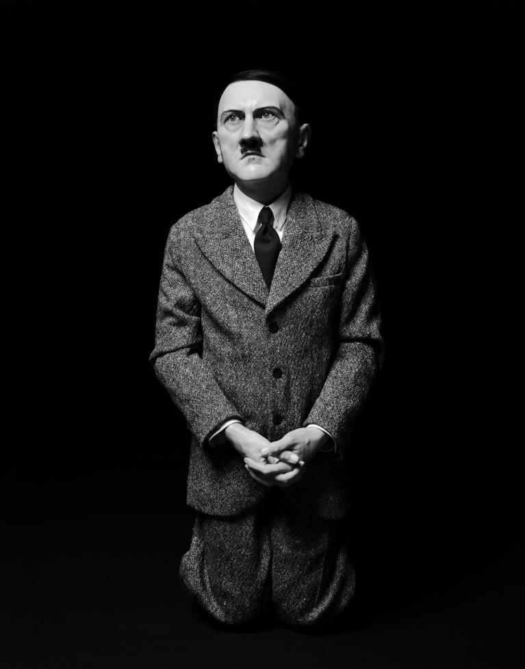 Maurizio Cattelan, Him, 2001, ph Paolo Pellion di Persano.