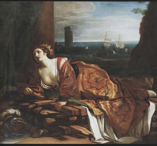 Giuseppe Bottani, La morte di Didone (da Guercino), 1763-1769.
