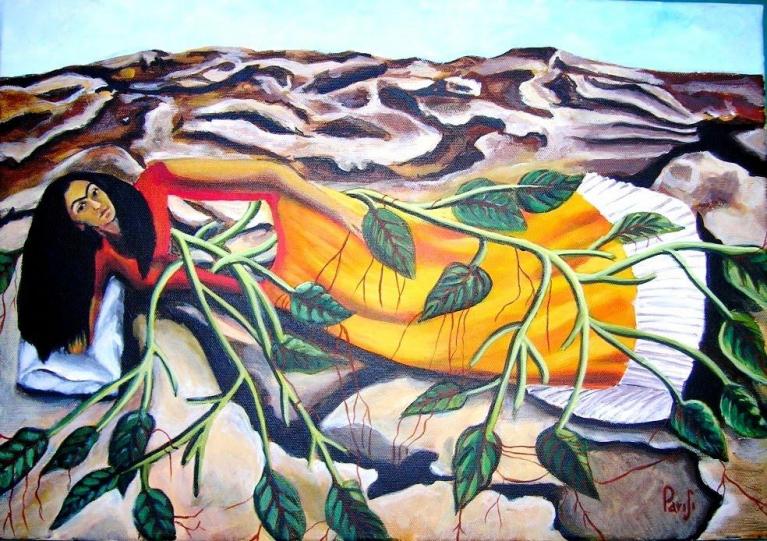 Frida Kahlo, Radici, 1943.