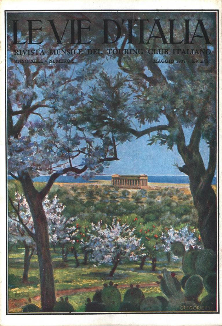 Guido Gregorietti, Il tempio della Concordia, ‘Le Vie d’Italia’, maggio 1937.