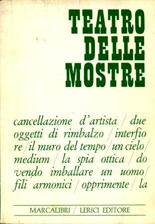 Copertina volume teatro delle mostre.