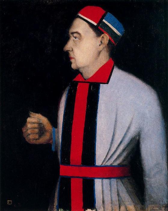 Kasimir Malevic, Ritratto maschile, 1933.