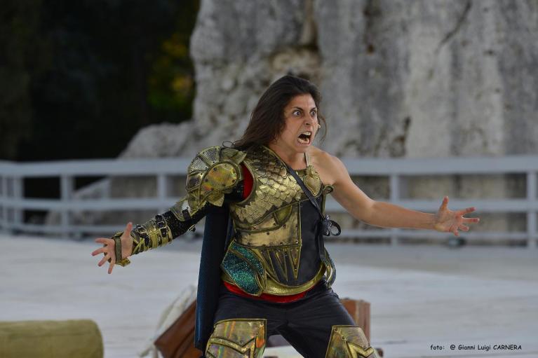 Mariagiulia Colace (Eracle), ph. Gianni Carnera