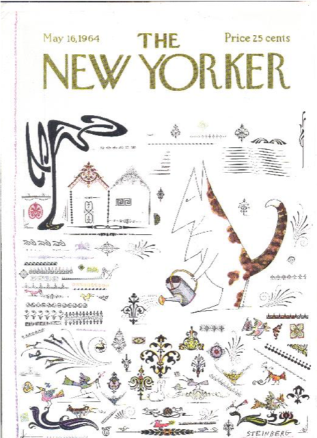 Saul Steinberg, “The New Yorker”, 16 maggio 1964.