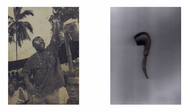 Abraham Oghobase, Ken Saro-Wiwa Pipe’s (2016), Courtesy of the artist and Tiwani Contemporary.