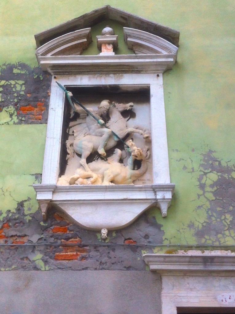 San Giorgio e il Drago (Fondamenta degli Incurabili).