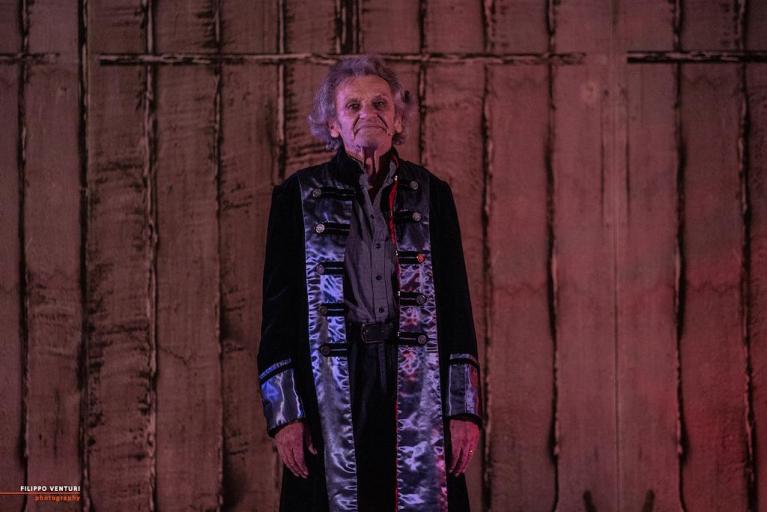 Paolo Graziosi in “Agamennone”.