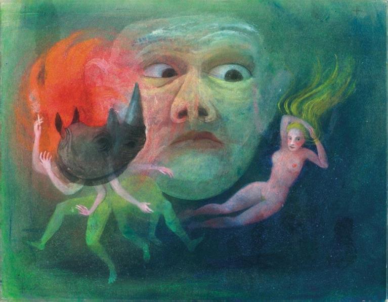 Il mago, immagine di Mara Cerri.