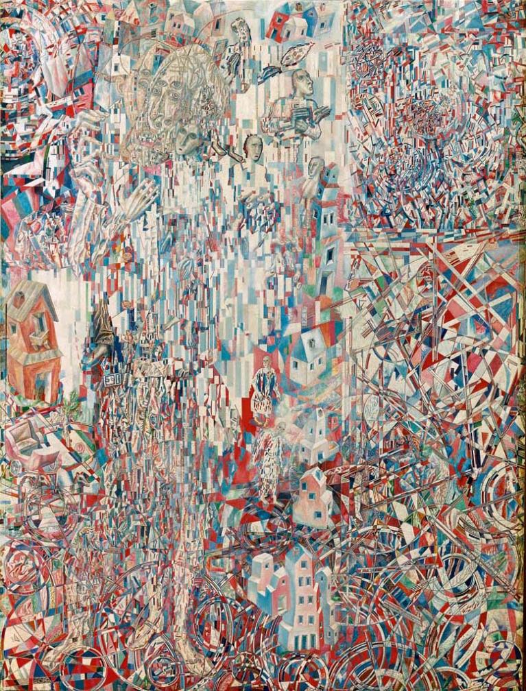 Pavel Filonov, Formula del Proletariato di Pietrogrado, 1920-1921, Museo di Stato Russo, San Pietroburgo, Photo © 2016, State Russian Museum, St. Petersburg