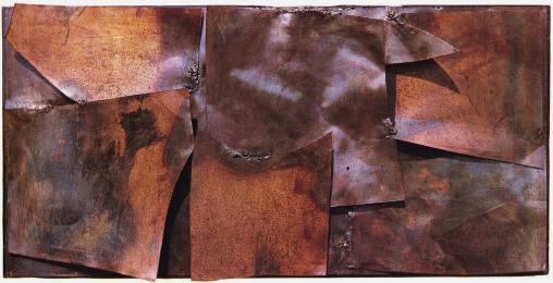 Alberto Burri, Ferro D (1958).