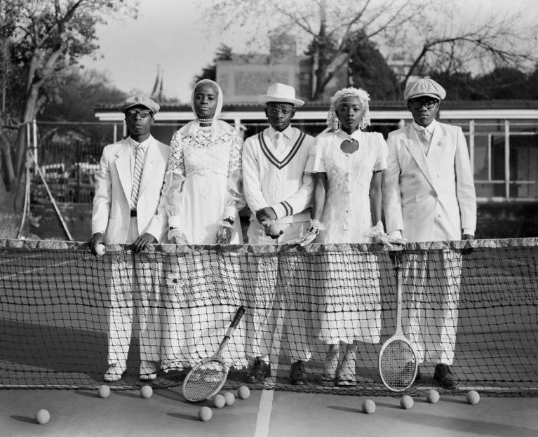 Andile Buka, SARTIST SPORT, YEOVILLE TENNIS CLUB, 2014, Courtesy the Artist.