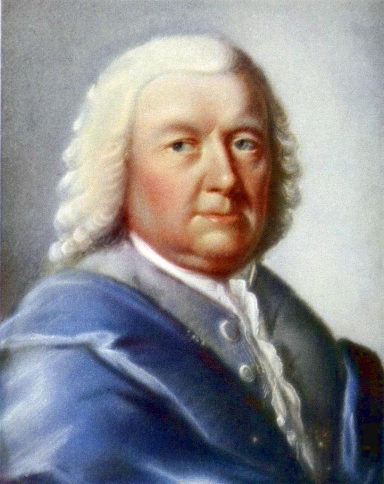 Gottlieb Friedrich Bach, ritratto di J.S. Bach, pastello, 1732-1736.