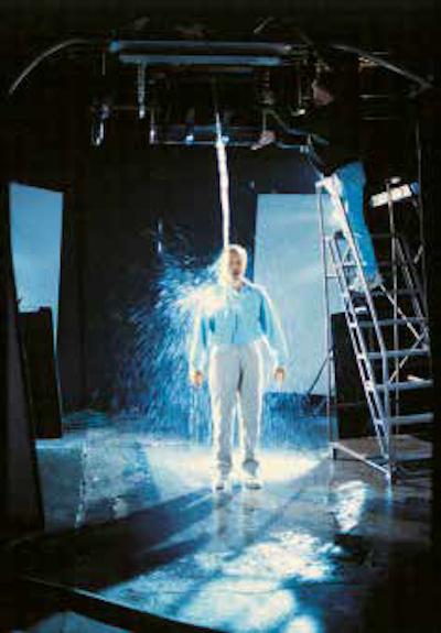 Bill Viola, The crossing, foto di scena.