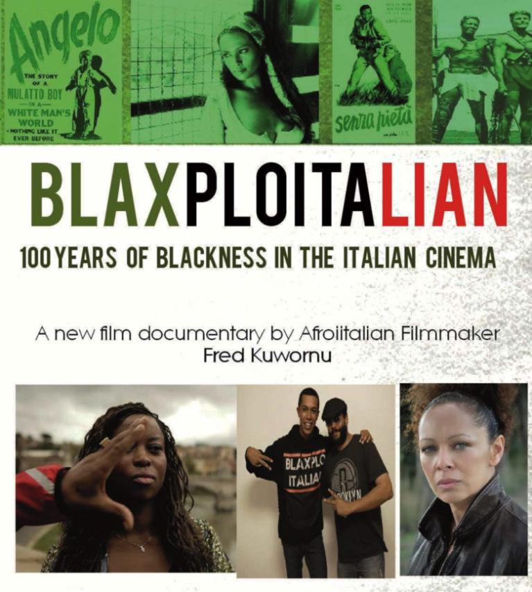 Blaxploitalian film poster.