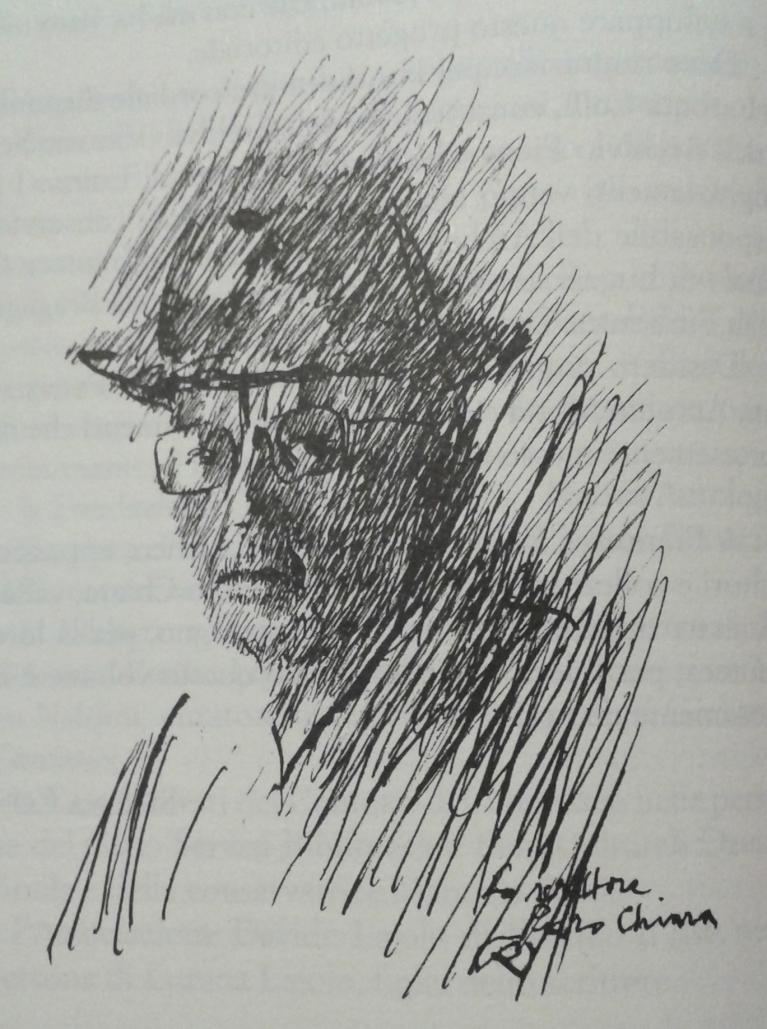 Carlo Rapp, ritratto di Piero Chiara contenuto in Piero Chiara “Il cammino degli anni e delle lettere” a cura di Serena Contini.