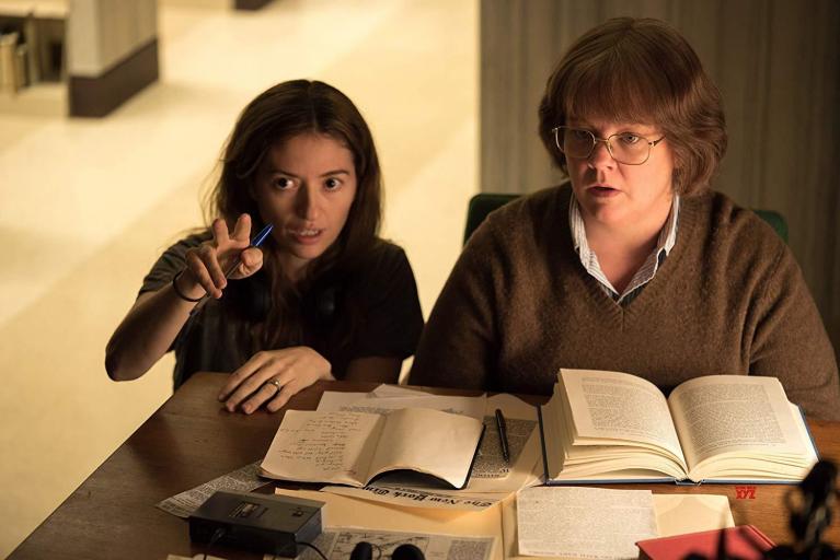 La regista Marielle Heller (a sinistra) con l’attrice Melissa McCarthy.