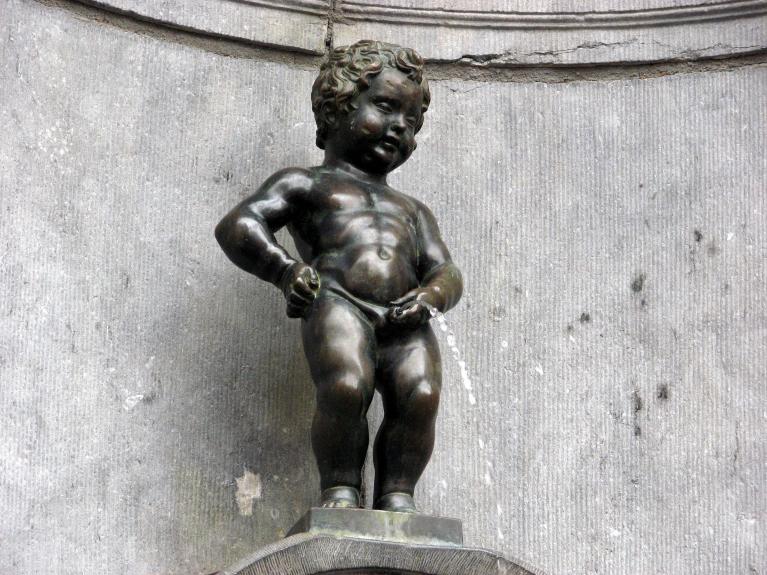 Jérôme Duquesnoy il Vecchio, “Manneken-Pis” (1619), Bruxelles. Ph. Wikimedia Commons.