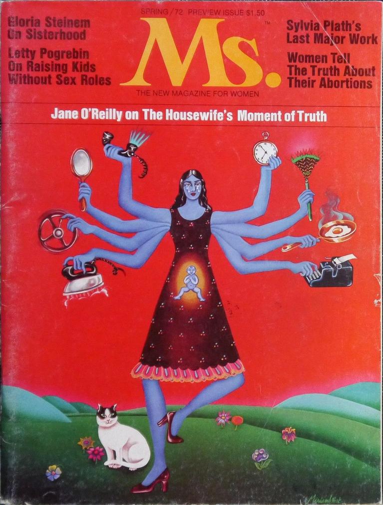 “Ms. Magazine”, copertina del primo numero (1972).