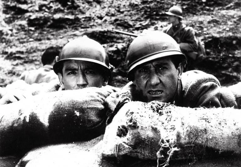 Vittorio Gassman, Alberto Sordi, “La grande guerra” (Mario Monicelli, 1959).