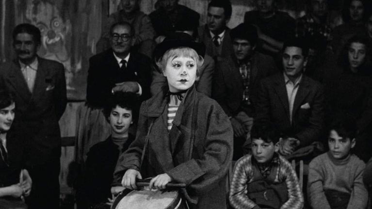Giulietta Masina ne “La strada” (1954).