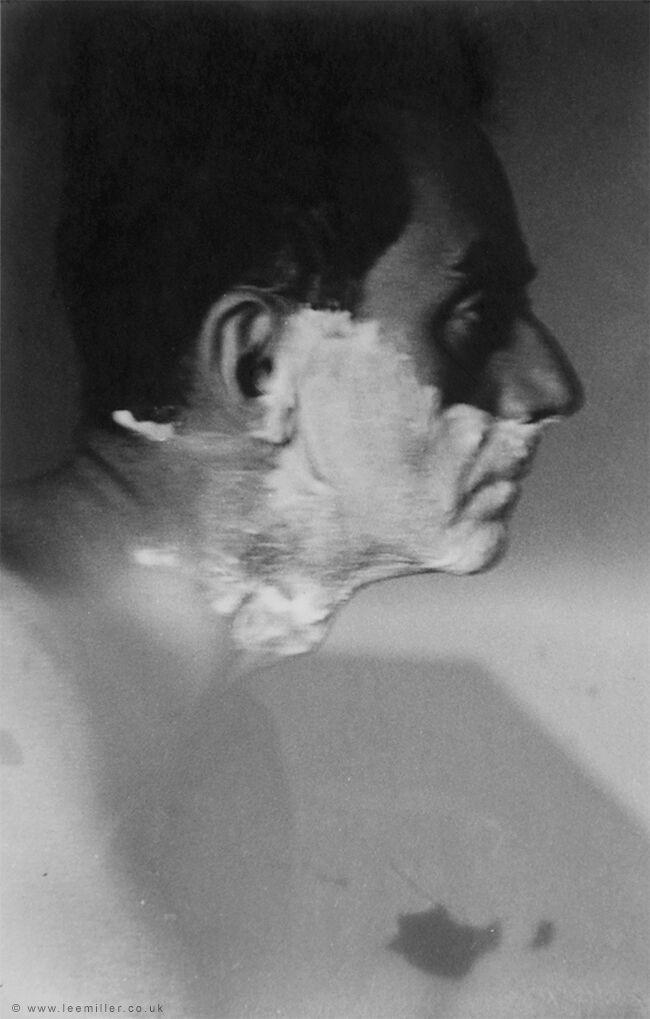 Lee Miller, Man Ray Shaving, © Lee Miller Archives England 2018. All Rights Reserved