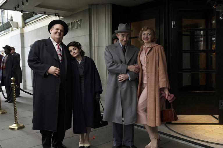 Da sinistra: Reilly, Shirley Henderson, Coogan, Nina Arianda.