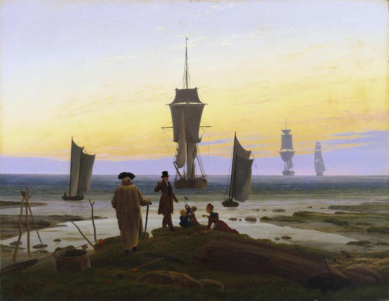 Caspar David Friedrich, “Le tre età dell’uomo”, 1835.