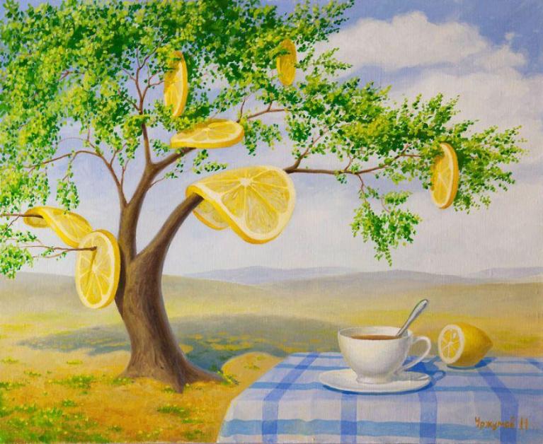 Vitaly Urzhumov, World Full of Lemons, 2016.