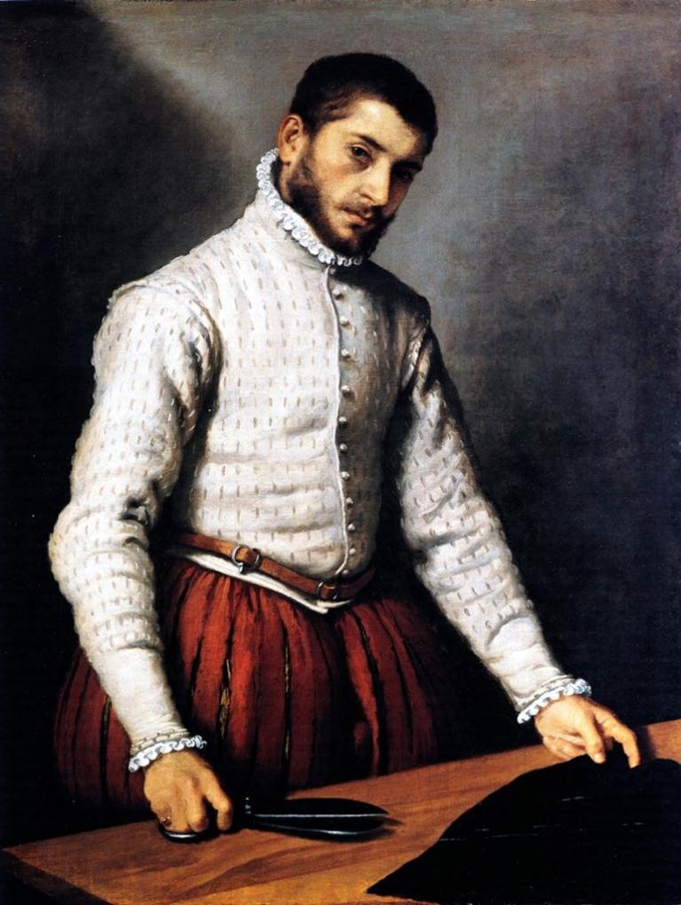 Giovan Battista Moroni, Il sarto (1570).