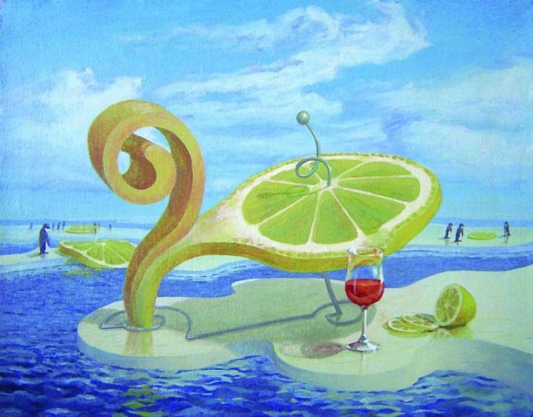 Vitaly Urzhumov, World Full of Lemons, 2016.