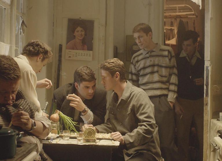Intérieur di cucina sovietica ricostruito nel film.