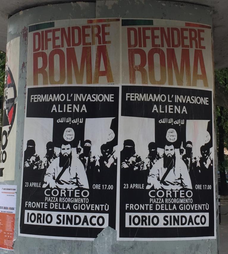 Ph Guido Mazzoni, fermiamo l'invasione aliena, aprile 2016.